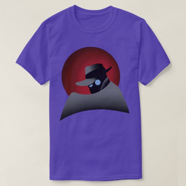 Camiseta Cuidado con el fantasma gris (Diseño del anverso)
