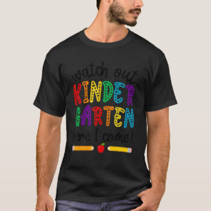 Camiseta Cuidado Con El Jardín Infantil Acá Vengo El Primer