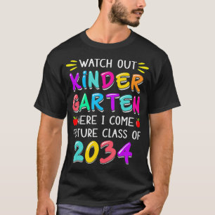 Camiseta Cuidado Con El Jardín Infantil Aquí Llego La Clase