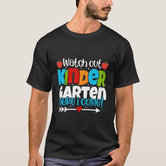Camiseta Cuidado Con El Jardín Infantil Aquí Tengo El Fondo (Anverso)