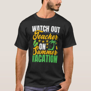Camiseta Cuidado Con El Maestro En Las Piscinas De Verano