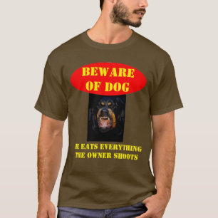 CAMISETA CUIDADO CON EL PERRO