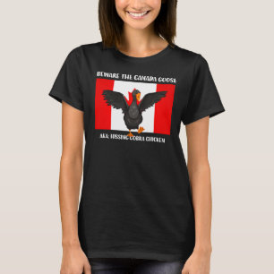 Camiseta Cuidado con el pollo de Cobra Hissing, conocido co