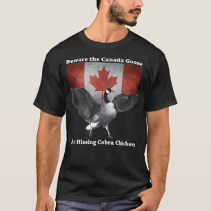 Camiseta Cuidado con el pollo de Cobra Hissing, conocido co