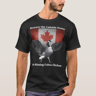 Camiseta Cuidado con el pollo de Cobra Hissing, conocido co