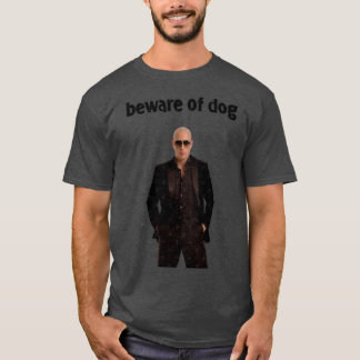 Camiseta Cuidado con el regalo de perro