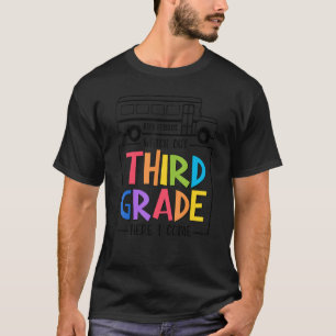 Camiseta Cuidado Con El Tercer Grado Aquí Vuelvo A La Escue