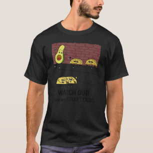 Camiseta Cuidado Con Esas Son Streettacos Hómicos Knife Des