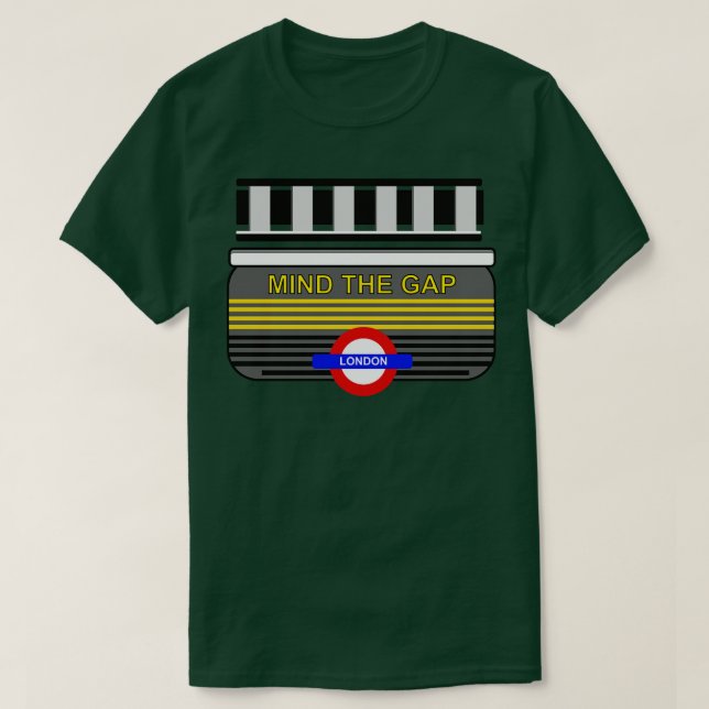 Camiseta Cuidado con la brecha (Diseño del anverso)