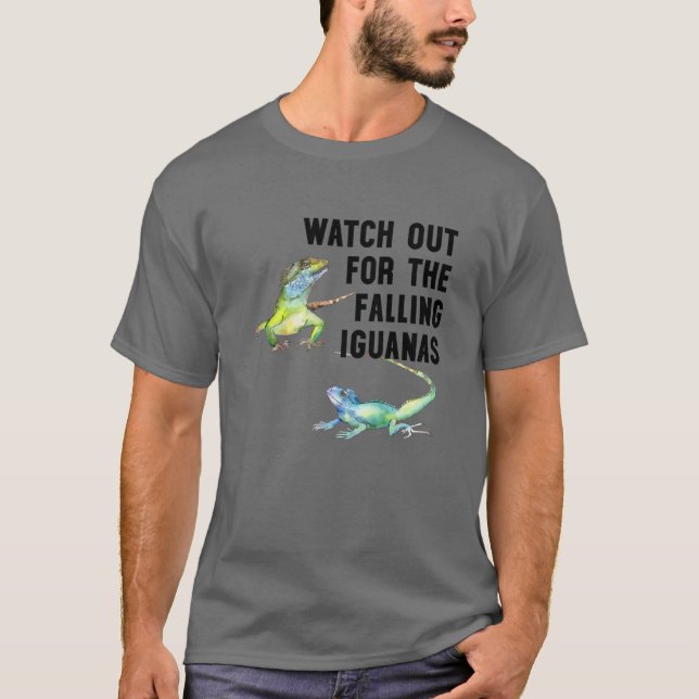 Camiseta Cuidado Con La Caída De Las Iguanas, La Graciosa C (Anverso)