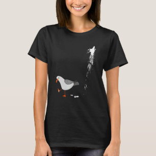 Camiseta Cuidado con la gaviota de gaviota albatros de aves
