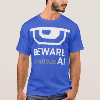 Camiseta Cuidado con la inteligencia artificial canalla