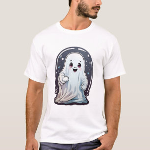 Camiseta Cuidado con la tripulación Boo   La Noche de Bruja