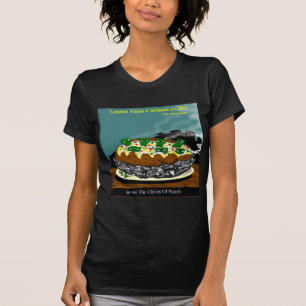 Camiseta Cuidado con las cebolletas de almidón Patata diver