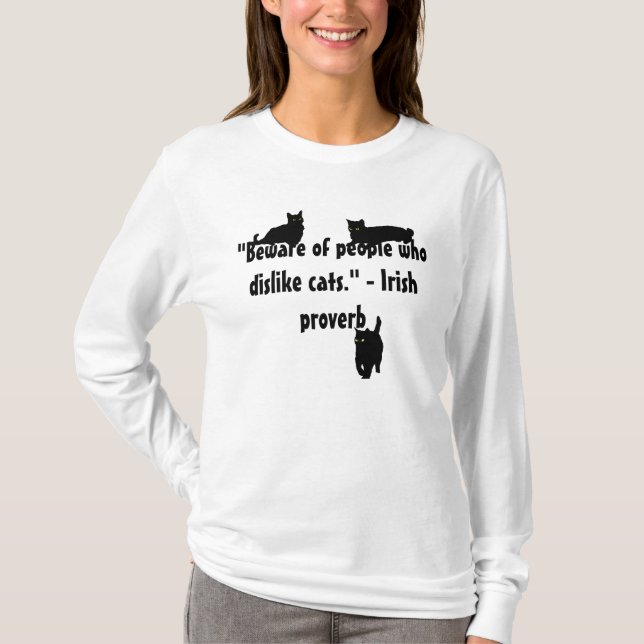 Camiseta Cuidado con las personas a las que no les gustan l (Anverso)