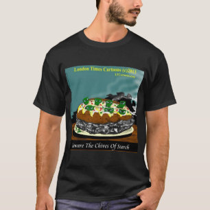 Camiseta Cuidado con los cebollinos de almidón – divertida 