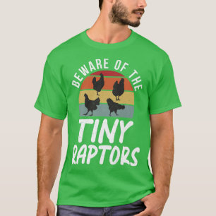 Camiseta Cuidado Con Los Pequeños Raptores Campesinos Retro