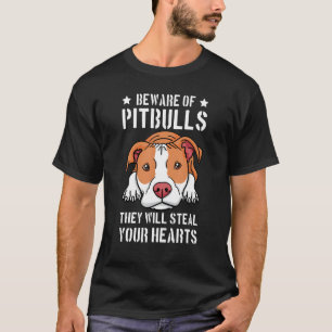 Camiseta Cuidado Con Pitbull, Seguirán Siendo Tu Toro De Pi