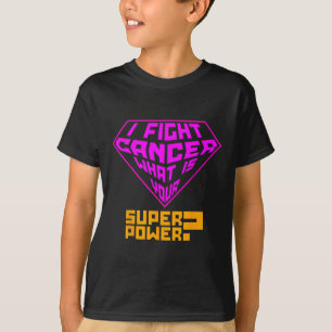 Camiseta Cuidado de Conciencia del Cáncer - Lucho contra el