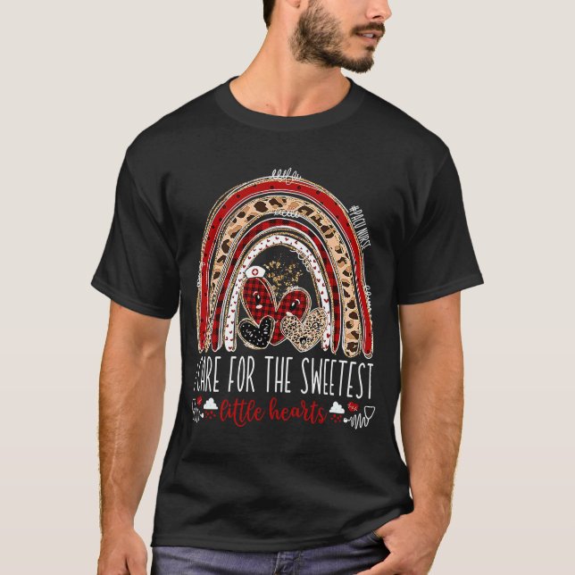 Camiseta Cuidado De La Enfermera Valentin De La Enfermera D (Anverso)