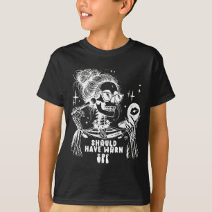 Camiseta Cuidado de la piel de Halloween Esteticista Esquel