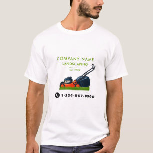 Camiseta Cuidado del césped jardinería paisajismo