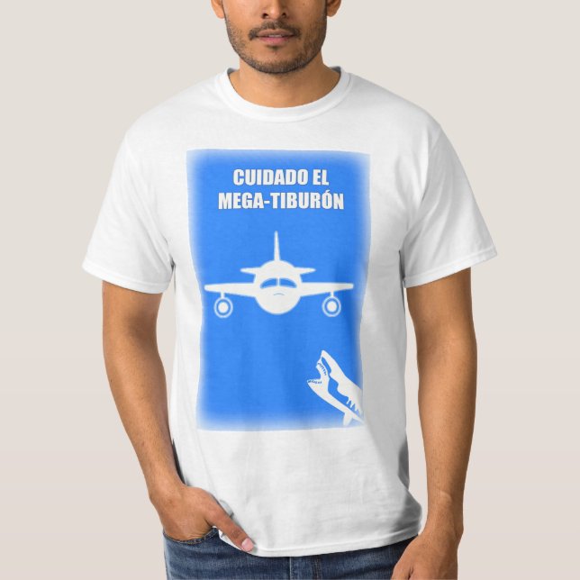 Camiseta Cuidado El Tiburón (Anverso)
