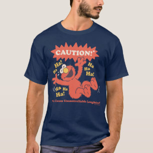 Camiseta Cuidado Elmo Riéndose por Adelante