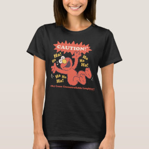 Camiseta Cuidado Elmo Riéndose por Adelante