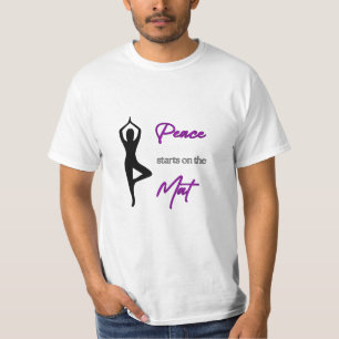 Camiseta ¡CUIDADO! La paz comienza en la alfombra - camiset