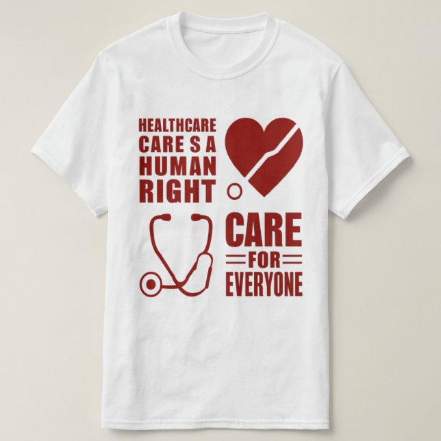 Camiseta cuidado para todos (Diseño del anverso)