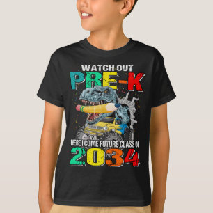 Camiseta Cuidado Previo A La K Aquí Llego La Clase Futura 2