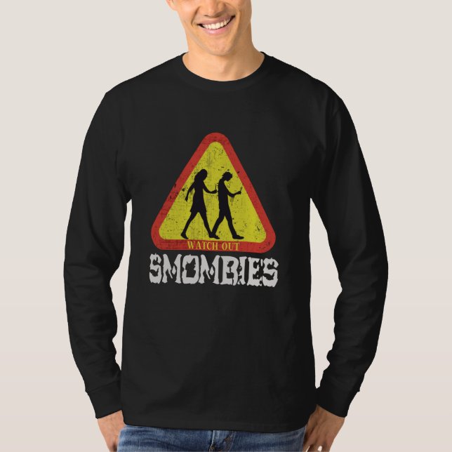 Camiseta Cuidado Smombies (Anverso)
