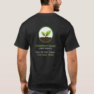 Camiseta Cuidado y Paisajismo Profesional de Césped Verde N