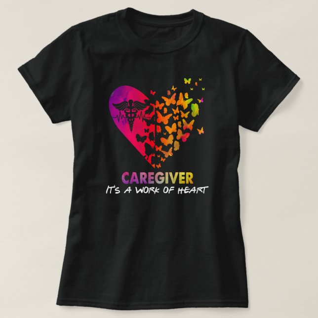 Camiseta Cuidador  (Diseño del anverso)