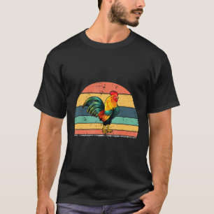 Camiseta Cuidador de animales de pollo vintage retro