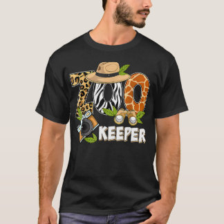 Camiseta Cuidador de animales del zoológico Amante de la vi