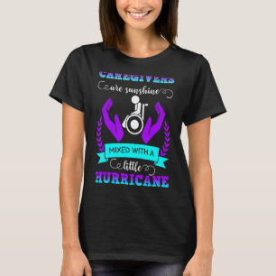 Camiseta Cuidador De La Enfermera De La Enfermería Sunshine