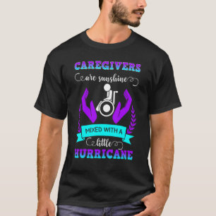 Camiseta Cuidador De La Enfermera De La Enfermería Sunshine