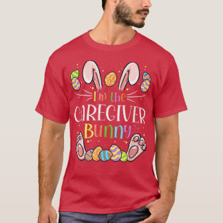 Camiseta Cuidador de la familia Fiesta Bunny Face 