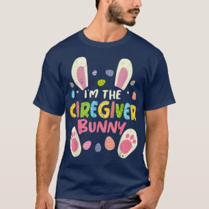Camiseta Cuidador de la familia Fiesta Bunny Face