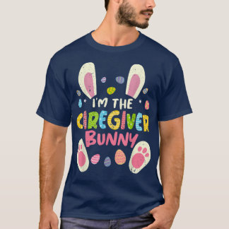 Camiseta Cuidador de la familia Fiesta Bunny Face