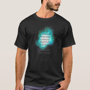 Camiseta Cuidador De Los Títulos De La Serie De Libros De L
