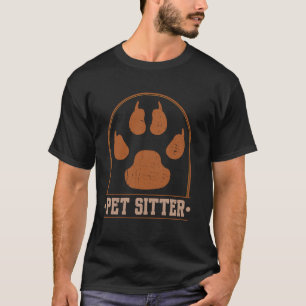 Camiseta Cuidador de Mascotas Gato Perro Guardería Cuidador