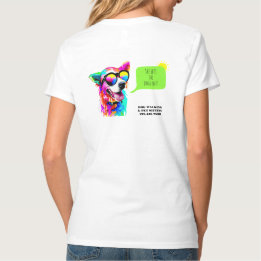 Camiseta Cuidador de Mascotas Paseador de Perros Arcoíris N
