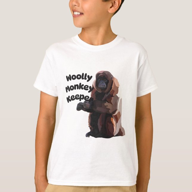 Camiseta Cuidador de monos Wooly (Anverso)
