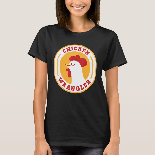 Camiseta Cuidador de pollos (Anverso)