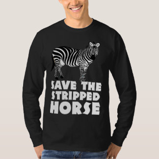 Camiseta Cuidador de safari de cebra África para hombres mu
