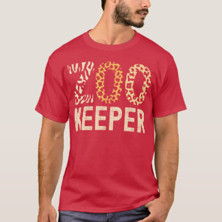Camiseta Cuidador de zoológico Animales de zoológico Safari