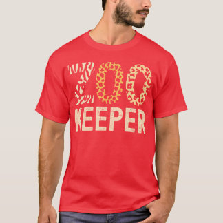 Camiseta Cuidador de zoológico Animales de zoológico Safari